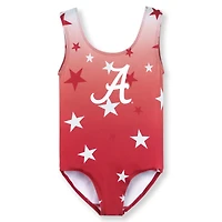 Justaucorps de danse ZooZatz Crimson Alabama Tide pour tout-petits