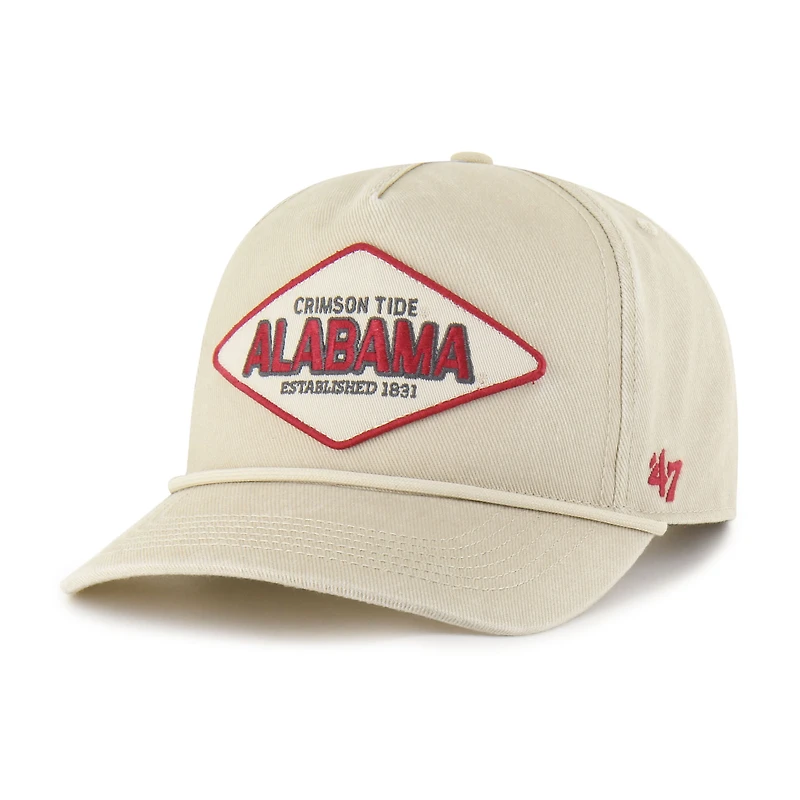 Unisex '47  Cream Alabama Crimson Tide Outdoorsmen Cairn Hitch Adjustable Hat