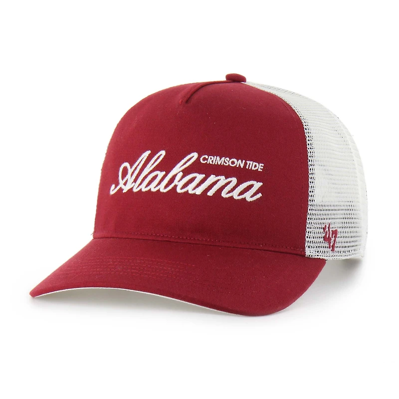 Unisex '47 Crimson Alabama Crimson Tide Contemporary Basics Foundation Trucker Hitch Adjustable Hat