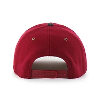 Unisex '47 Crimson Alabama Crimson Tide Windowpane Plaid Collection Hitch Adjustable Hat