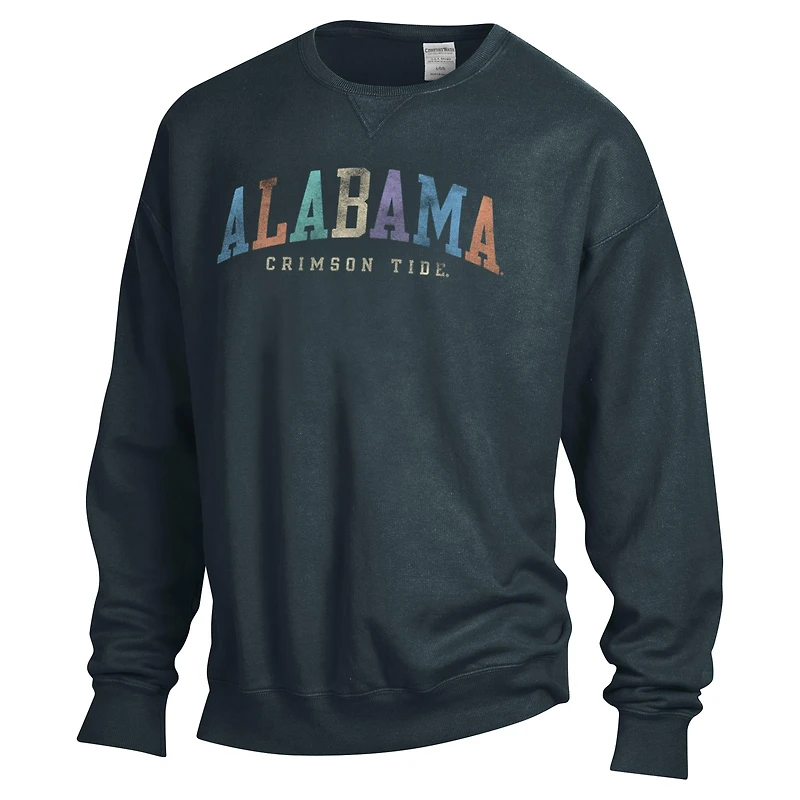 Sweat-shirt surdimensionné unisexe ComfortWash gris Alabama Crimson Tide