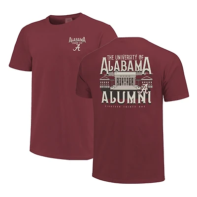 Unisex Crimson Alabama Tide Comfort Colors Campus Alumni T-Shirt