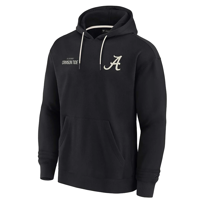 Unisex Fanatics Black Alabama Crimson Tide Elements Super Soft Fleece Pullover Hoodie