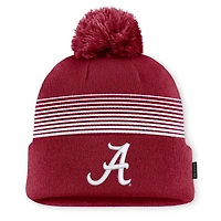 Unisex Nike Crimson Alabama Crimson Tide 2026 On-Field Cuffed Knit Hat with Pom