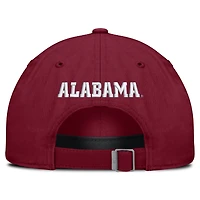 Casquette unisexe Nike Crimson Alabama Crimson Tide 2026 Sideline Club ajustable