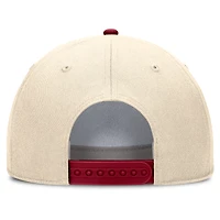 Unisex Nike Natural Alabama Crimson Tide 2026 Primetime Natural 5-Panel Rope 2-Tone Rise Hat