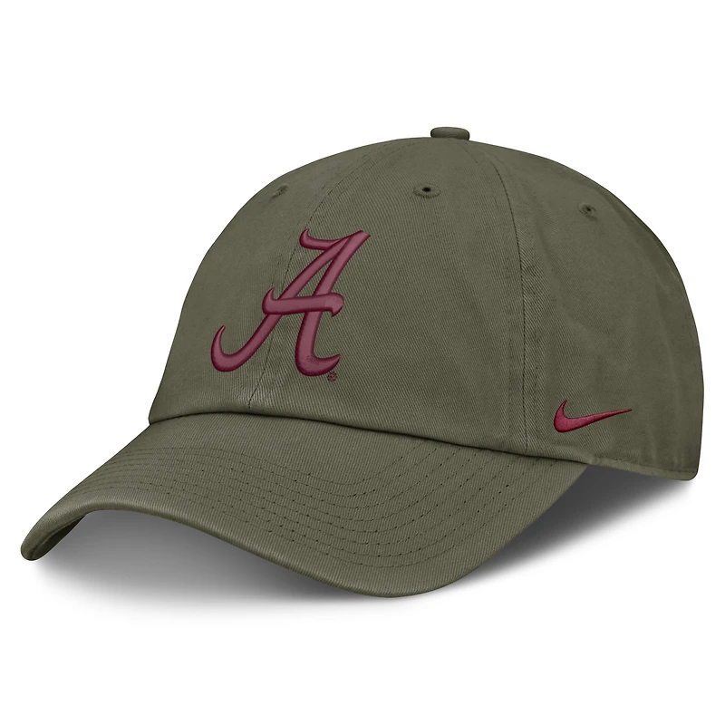 Casquette unisexe Nike Olive Alabama Crimson Tide Primetime Club ajustable