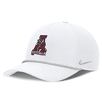 Unisex Nike White Alabama Crimson Tide Rope Rise Adjustable Hat