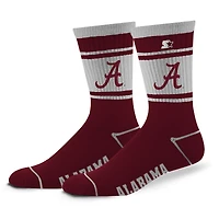 Chaussettes unisexes Starter Alabama Crimson Tide Billboard Crew