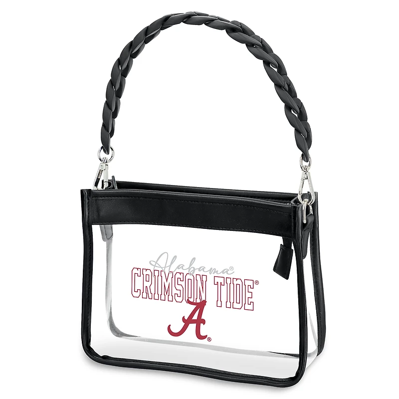 Mini sac bandoulière en plastique à chaîne WEAR by Erin Andrews Alabama Crimson Tide