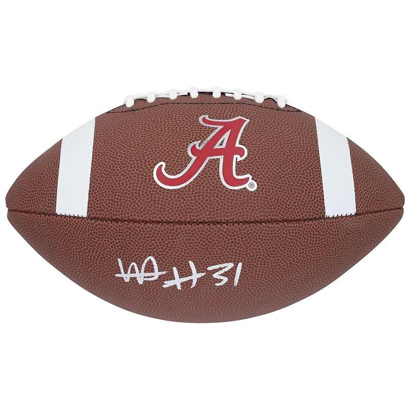 Will Anderson Jr. Alabama Crimson Tide Autographed Nike Game Replica Football  