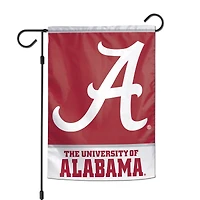 Drapeau de jardin double face WinCraft Alabama Crimson Tide 12" x 18"