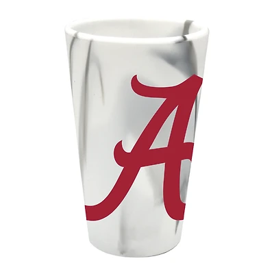 WinCraft Alabama Crimson Tide 16oz. Verre à pinte en silicone à la mode