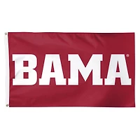 WinCraft Alabama Crimson Tide 3' x 5' Single-Sided Deluxe Secondary Team Logo Flag