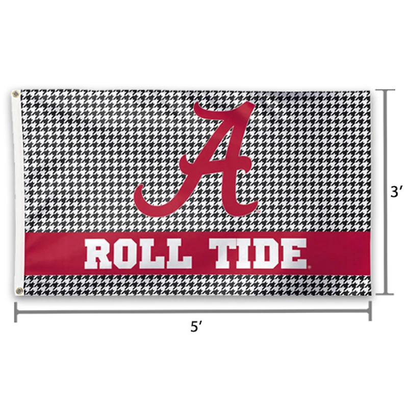 WinCraft Alabama Crimson Tide Deluxe 3' x 5' Flag