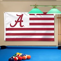 WinCraft Alabama Crimson Tide Deluxe Stars & Stripes Drapeau 3' x 5'