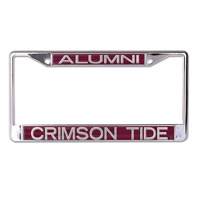 Cadre de plaque d'immatriculation WinCraft Alabama Crimson Tide S/L pour anciens élèves
