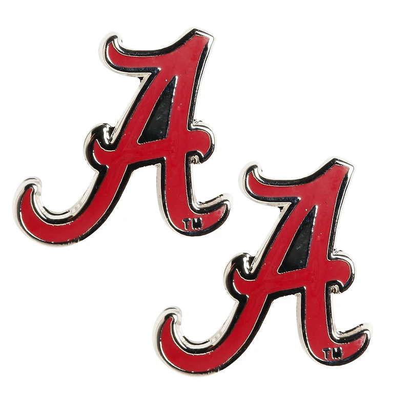Boucles d'oreilles WinCraft Alabama Crimson Tide Team Post
