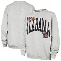 Women's '47  Gray Alabama Crimson Tide Icon Fleece Sweatshirt