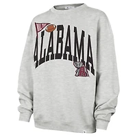 Women's '47  Gray Alabama Crimson Tide Icon Fleece Sweatshirt