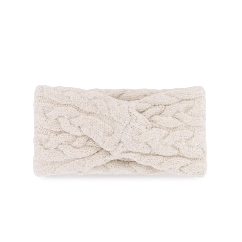 Women's '47  Natural Alabama Crimson Tide Core & Inline Latte Knit Headband