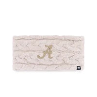 Women's '47  Natural Alabama Crimson Tide Core & Inline Latte Knit Headband