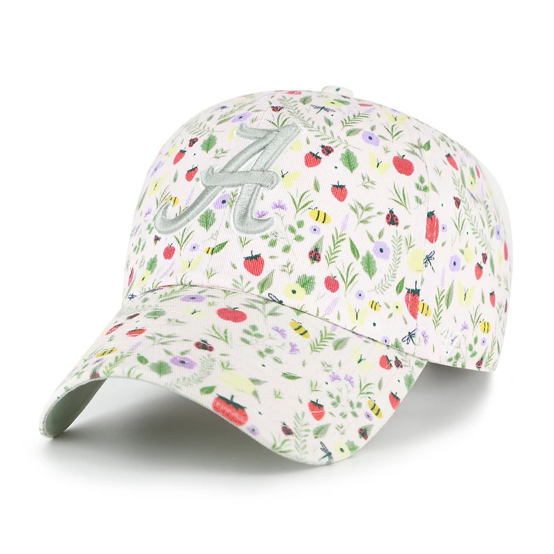 Chapeau ajustable '47 Natural Alabama Crimson Tide Posey Clean Up pour femme