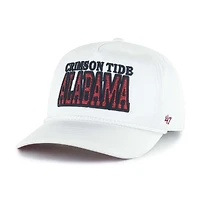 Casquette ajustable Outspoken Hitch Alabama Crimson Tide blanche pour femme, modèle 47