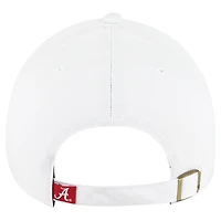 Women's '47 White Alabama Crimson Tide Pensacola Clean Up Adjustable Hat
