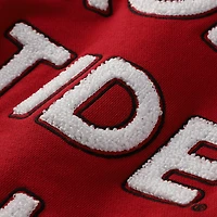 Sweat-shirt court et ample à bords bruts pour femme de l'Alabama Crimson Tide Gameday Social