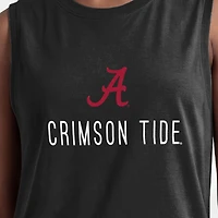 Women's Champion  Black Alabama Crimson Tide Lifestyle Tank Top