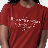 Women's Champion  Crimson Alabama Tide Lifestyle T-Shirt