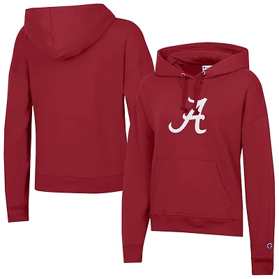 Sweat à capuche en polaire Powerblend Crimson Tide pour femme Champion Alabama