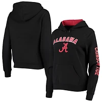 Sweat à capuche Colosseum Black Alabama Crimson Tide Loud and Proud pour femme