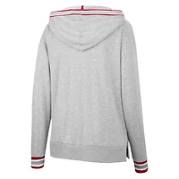 Sweat à capuche Colosseum gris chiné Alabama Crimson Tide Andy pour femme