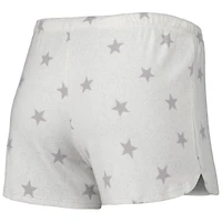 Concepts Sport Cream Alabama Crimson Tide Agenda Stars Ensemble de nuit avec débardeur et short