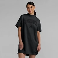 Women's Fanatics  Black Alabama Crimson Tide Elements Go Tri-Blend T-Shirt Dress