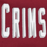 Robe t-shirt à manches courtes G-III 4Her by Carl Banks Crimson/White Alabama Crimson Tide pour femme