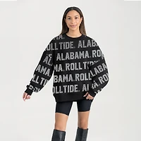 Sweat-shirt noir Gameday Couture pour femme Alabama Crimson Tide Hype Era
