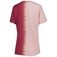 Women's Gameday Couture Crimson Alabama Tide Find Your Groove Split-Dye T-Shirt