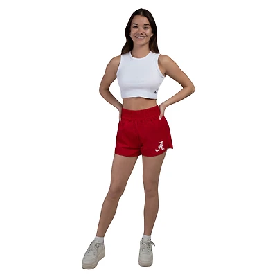 Women's Hype and Vice Crimson Alabama Tide Boxer Shorts