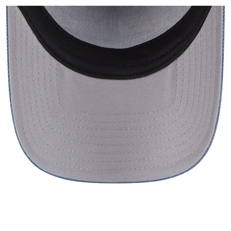 Casquette ajustable New Era Denim Alabama Crimson Tide A-Frame 9FORTY pour femme