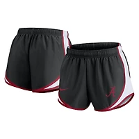 Women's Nike Black Alabama Crimson Tide Spring Break Tempo Dri-FIT Shorts