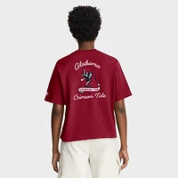 T-shirt Nike Crimson Alabama Tide Legacy Pocket Boxy pour femme