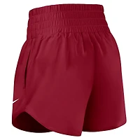 Short taille haute Nike Crimson Alabama Tide Performance One Dri-FIT pour femme