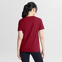 Women's Nike Crimson Alabama Tide Script Mantra Logo T-Shirt