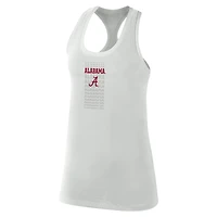Débardeur Nike Alabama Crimson Tide Game Time pour femme, gris