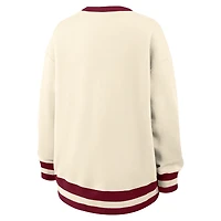 Sweat-shirt à enfiler Nike Natural Alabama Crimson Tide Legacy pour femme