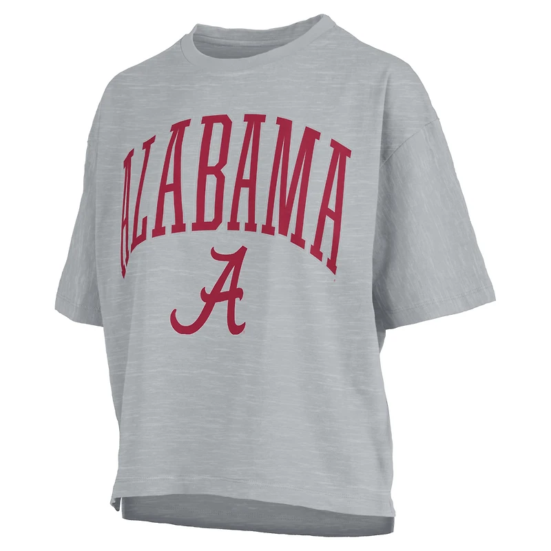 T-shirt Nelson gris Pressbox pour femmes, Alabama Crimson Tide