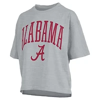 T-shirt Nelson gris Pressbox pour femmes, Alabama Crimson Tide
